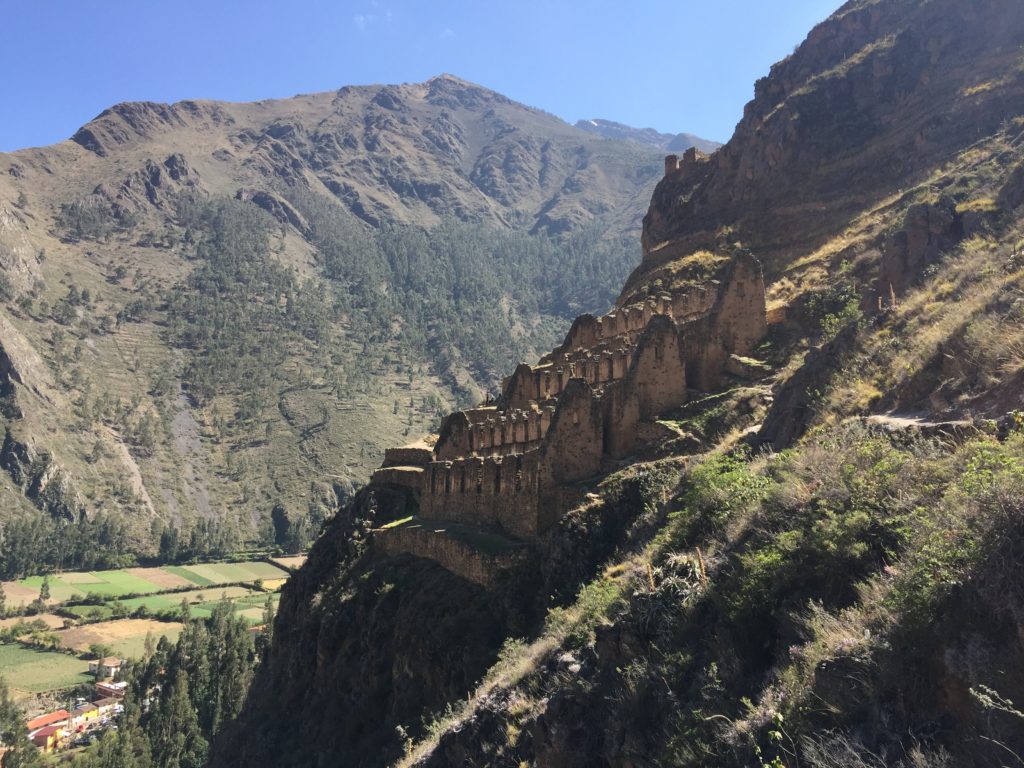 Pinkuylluna Ruins Ollantaytambo Peru