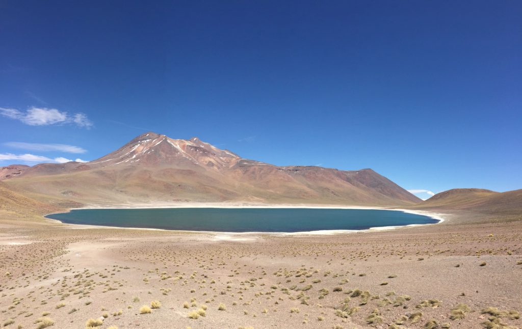 Lake Miñiques Atacama Chile