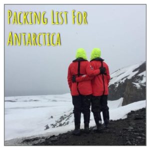 Packing List for Antarctica