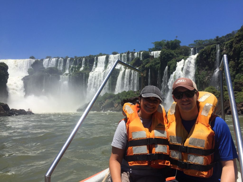 Iguazu Jungle Boat near the falls