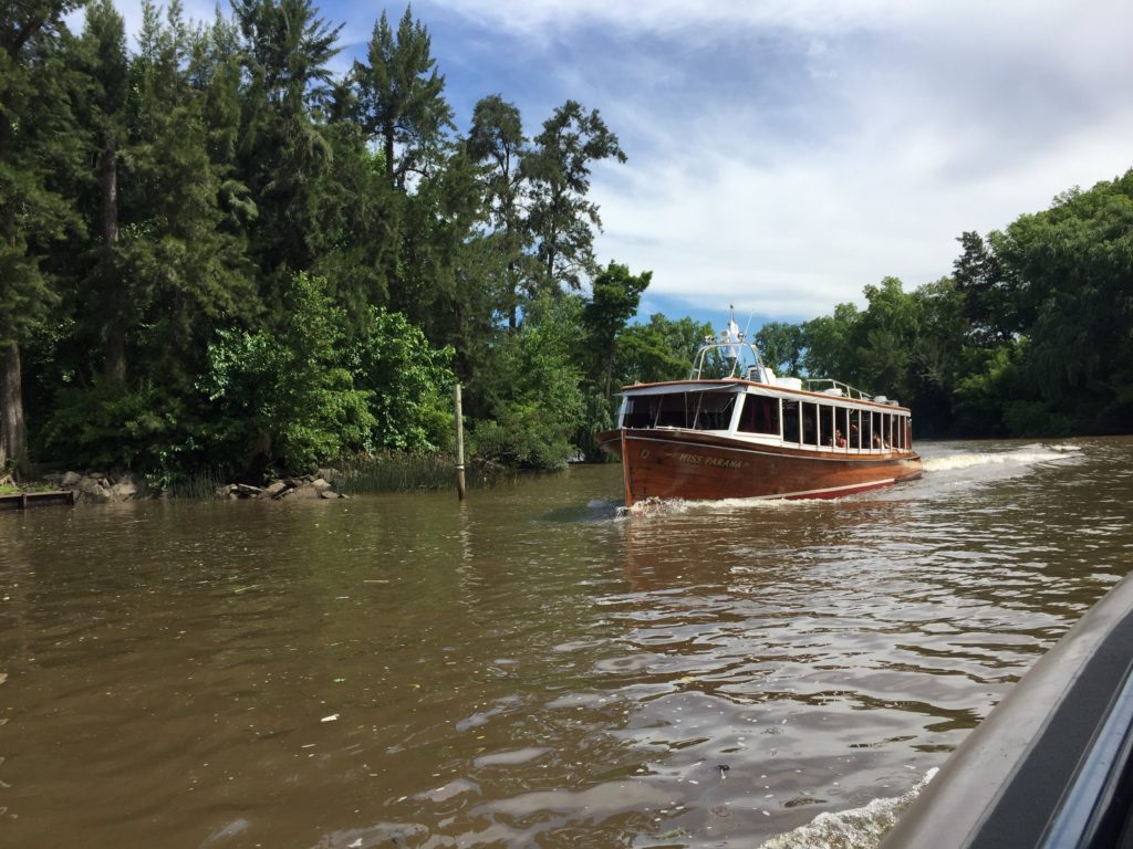River cruise in Tigre