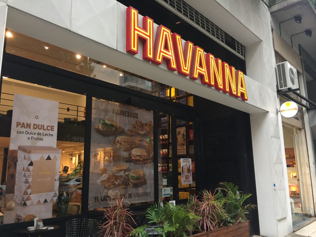 Havanna cafe Argentina