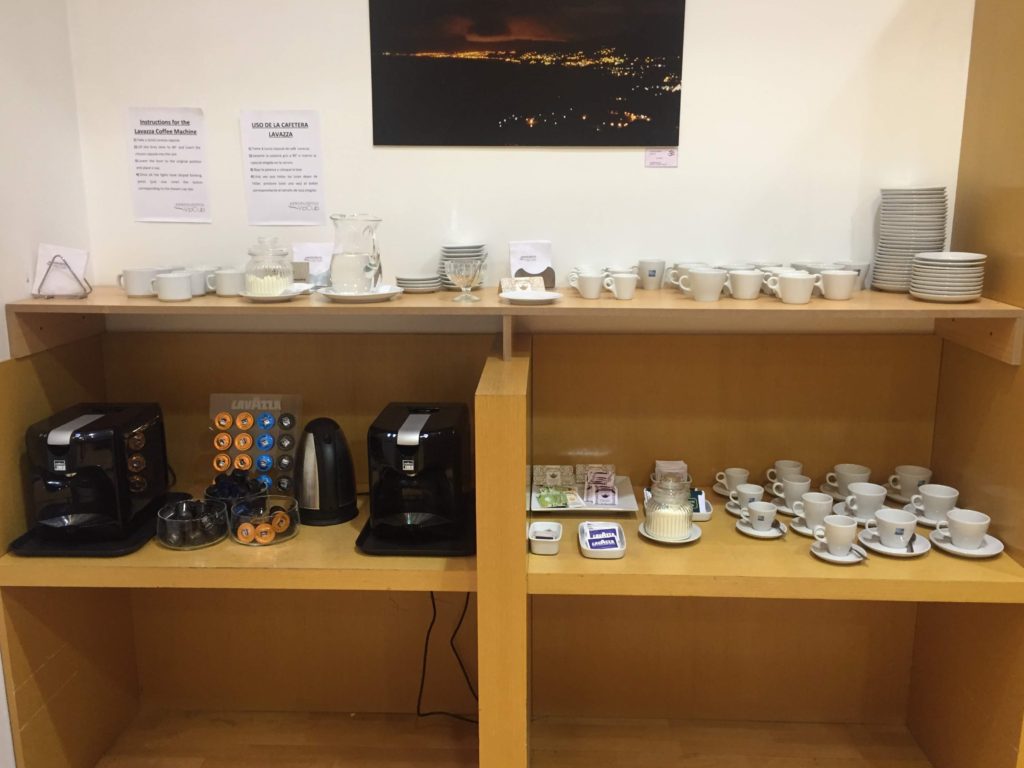 Coffee and tea in Aeropuertos Vip Club Bariloche