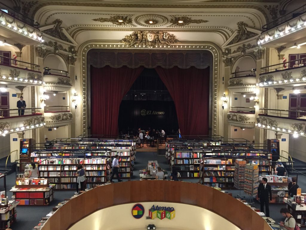 El Ateneo bookstore Buenos Aires