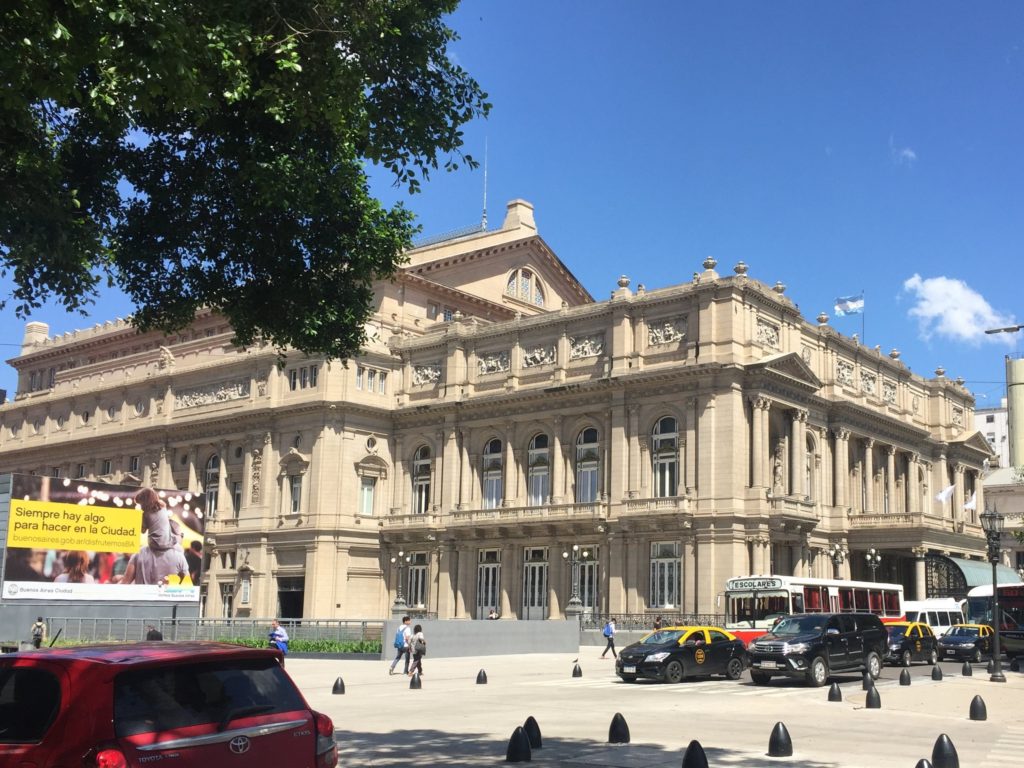 The Colon theatre Buenos Aires