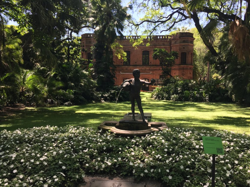 Botanical garden in Buenos Aires