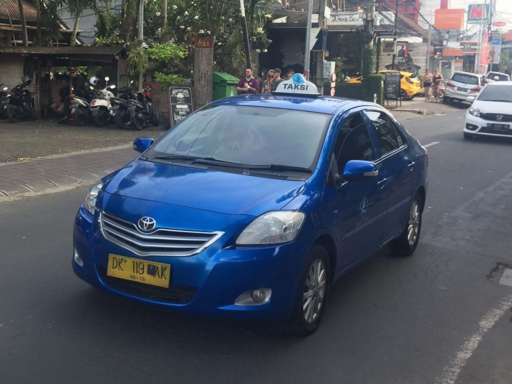 Blue bird taxi imposter