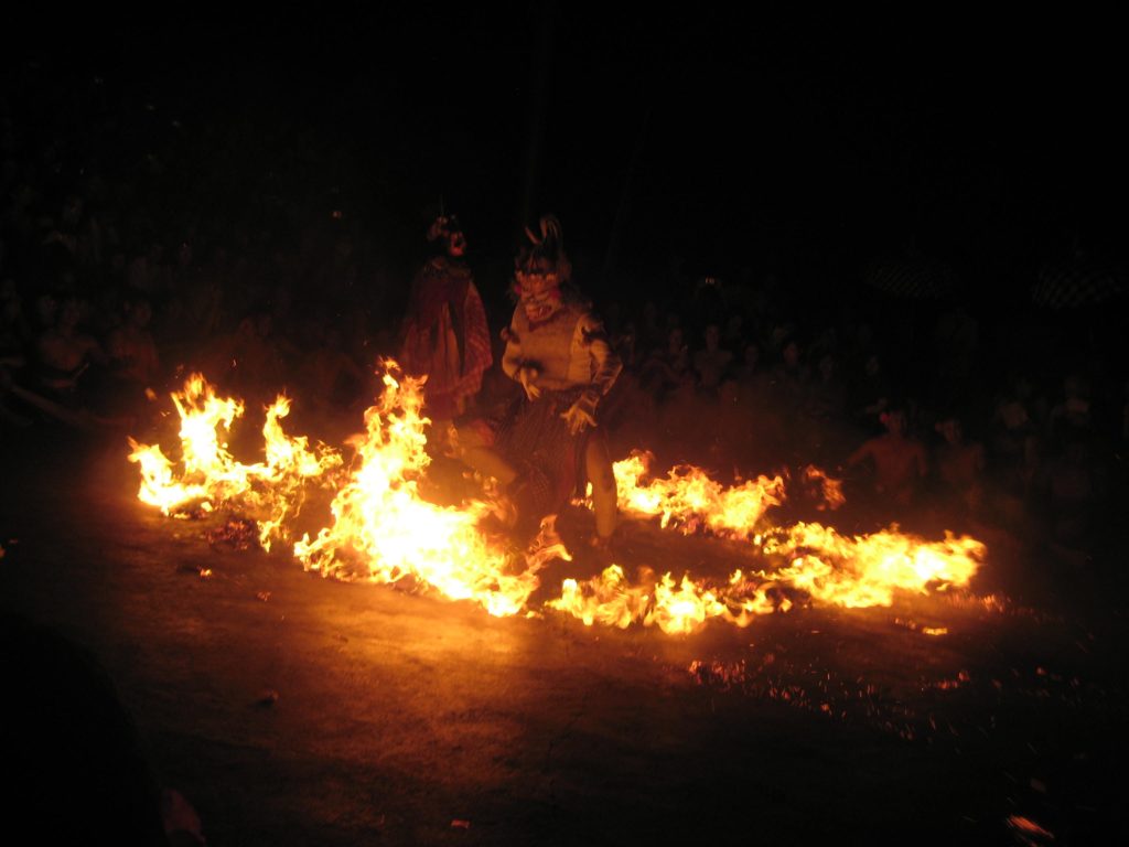 Sunset Kecak Fire Dance at Uluwatu Temple