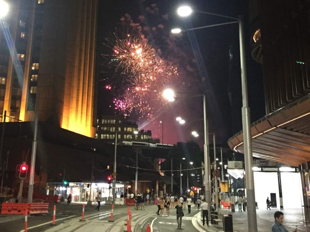 NYE Fireworks in Sydney 2018