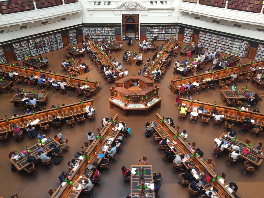 State Library Melbourne Reading Room