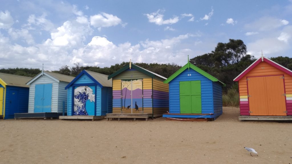 Brighton Beach Bathing Boxes Australia