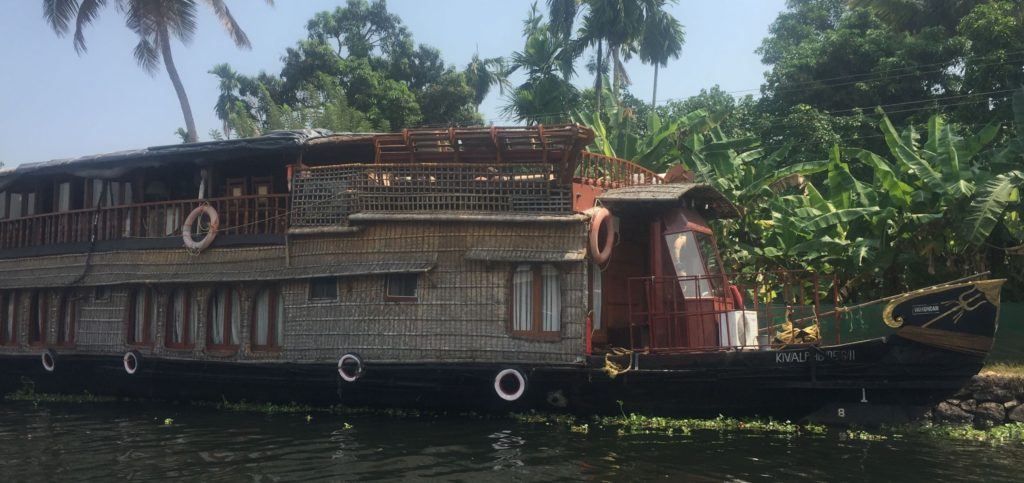 Alleppey houseboat backwaters