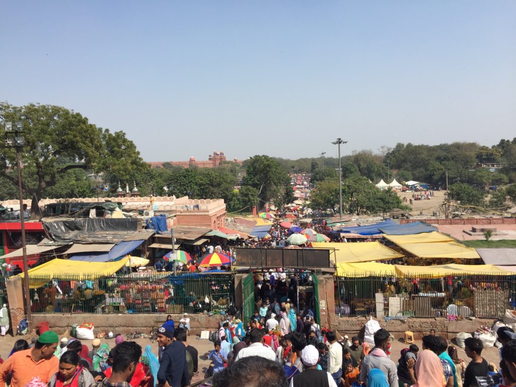 Old Delhi crowds