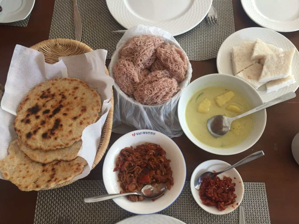Sri Lankan breakfast Click Hiriketiya
