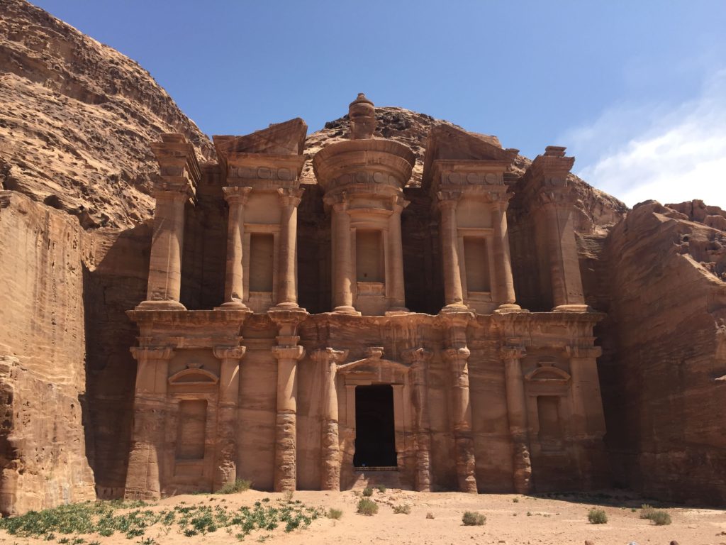 The Monastery Petra Jordan