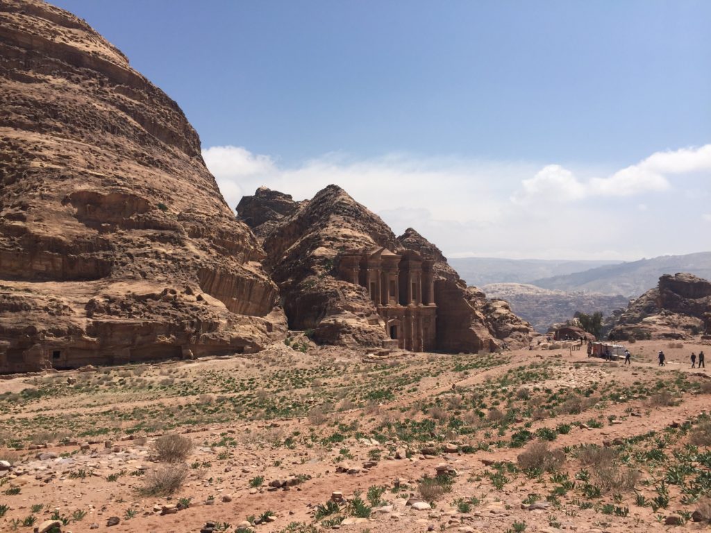 The Monastery in the distance Petra