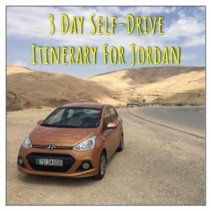 3 Day Self-Drive Itinerary For Jordan