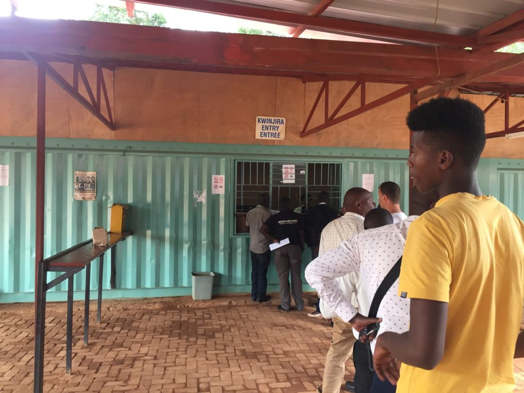 Rwanda Uganda immigration booth