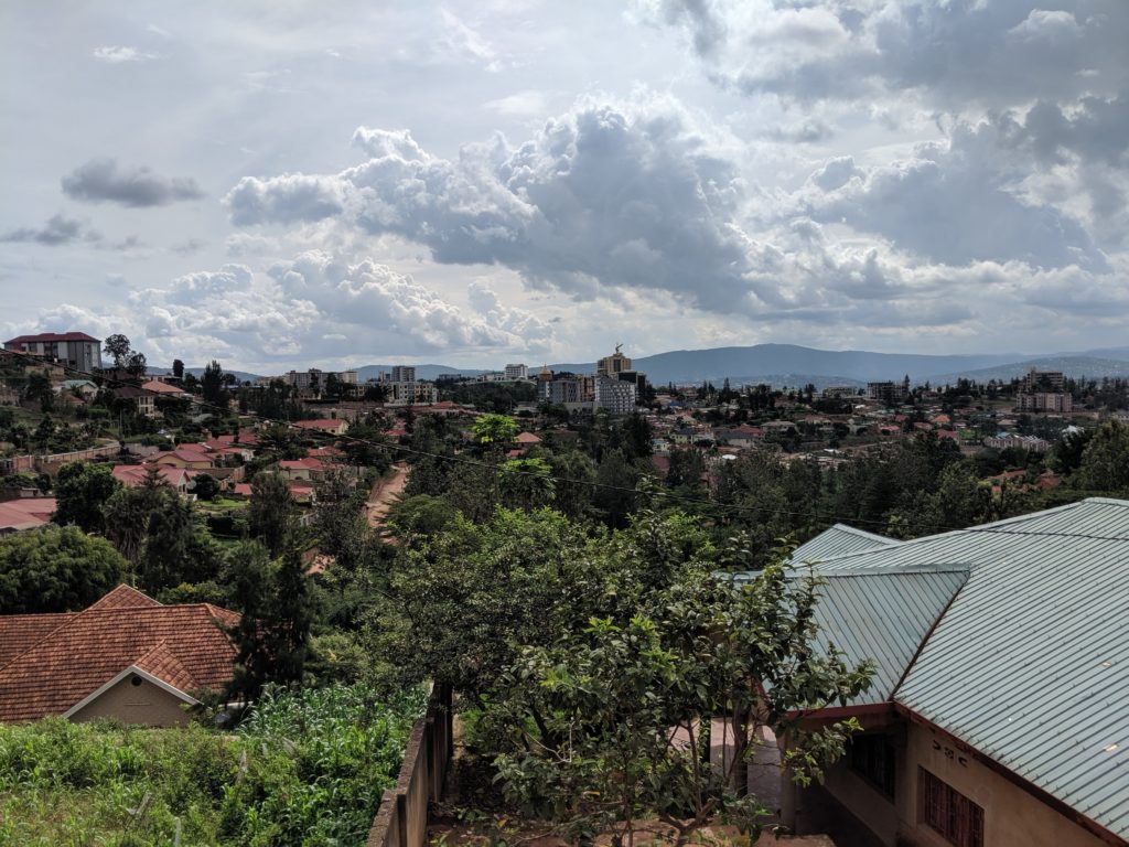 Kigali from above