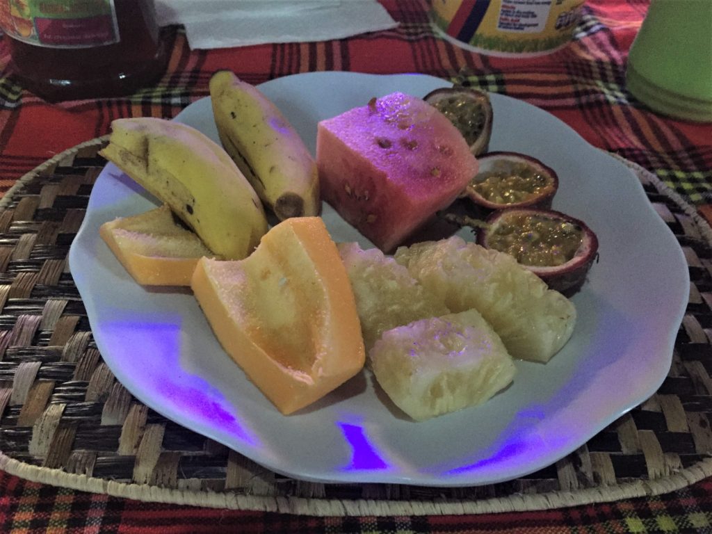 Red Rocks fruit platter Rwanda
