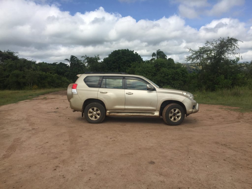 SUV in Akagera National Park